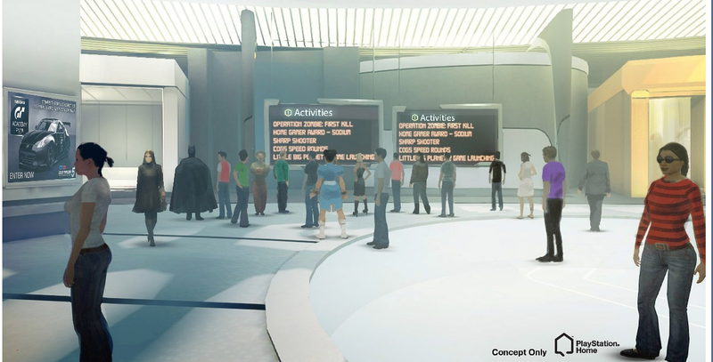 Illustration for article titled Is This The New Face Of PlayStation Home?